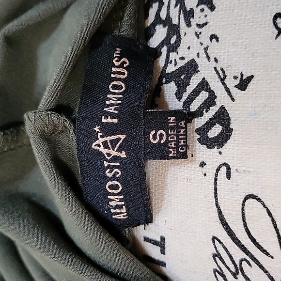 Almost Famous Sm green hooded dress - Picture 4 of 4
